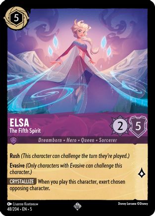 Elsa - The Fifth Spirit (48/204) - Shimmering Skies