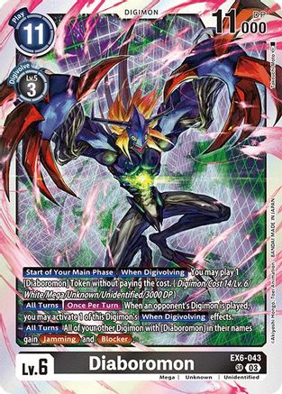 Diaboromon (EX6-043) - Infernal Ascension Foil