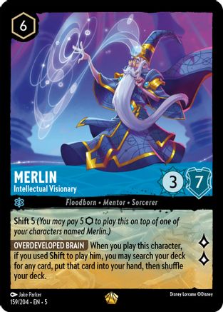 Merlin - Intellectual Visionary (159/204) - Shimmering Skies