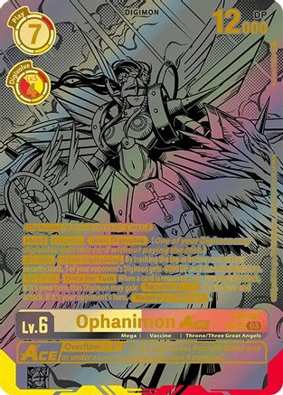 Ophanimon ACE (Textured) (EX6-027) - Infernal Ascension