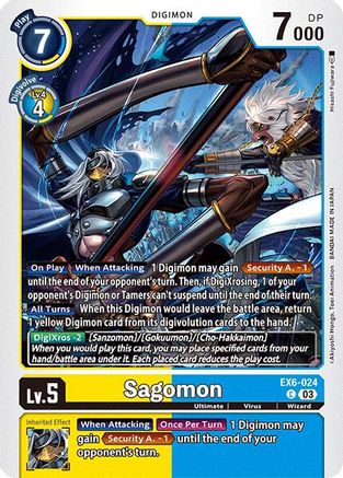 Sagomon (EX6-024) - Infernal Ascension