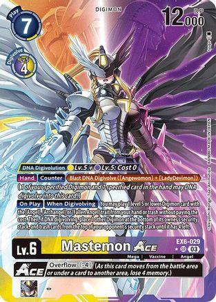 Mastemon ACE (Alternate Art) (EX6-029) - Infernal Ascension Foil