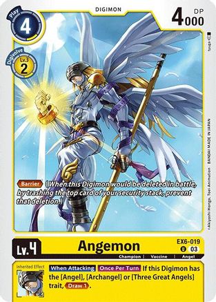 Angemon (EX6-019) - Infernal Ascension