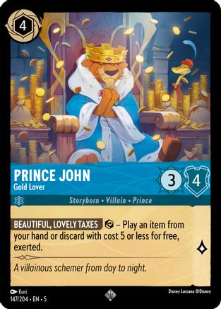 Prince John - Gold Lover (147/204) - Shimmering Skies