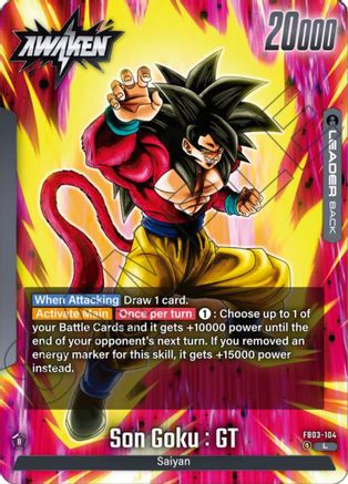 Son Goku : GT - FB03-104 (FB03-104) - Raging Roar