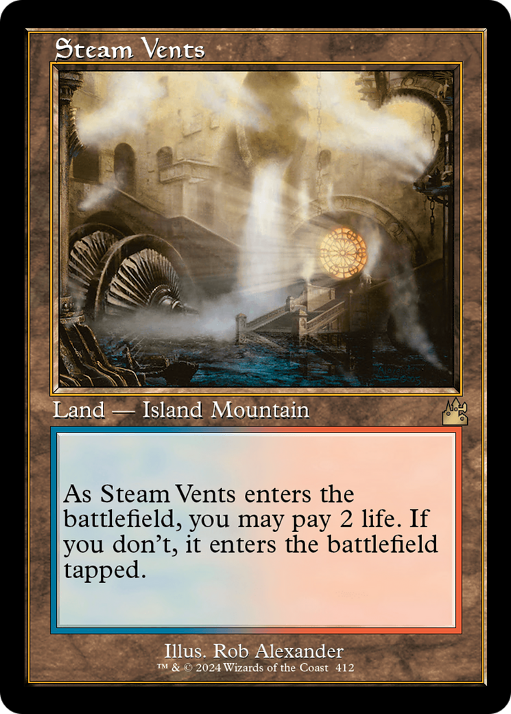 Steam Vents Retroframe Foil