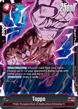 Toppo - FB03-016 (FB03-016) - Raging Roar Holofoil