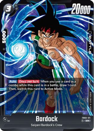 Bardock (FB03-121) - Raging Roar Holofoil