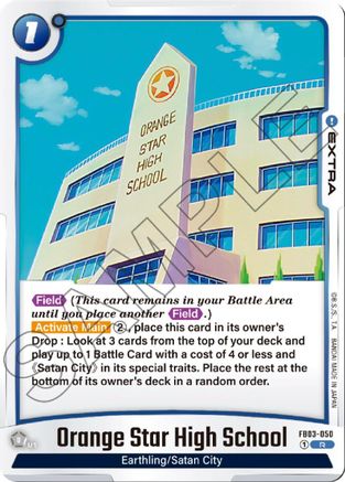 Orange Star High School (FB03-050) - Raging Roar Holofoil