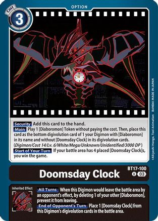 Doomsday Clock (BT17-100) - Secret Crisis