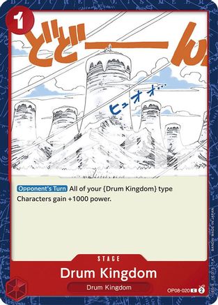 Drum Kingdom (OP08-020) - Two Legends