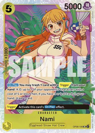 Nami (OP08-106) - Two Legends Foil