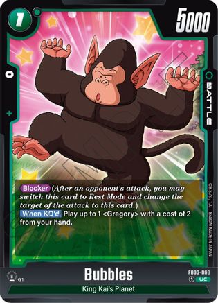 Bubbles (FB03-068) - Raging Roar