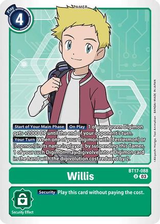 Willis (BT17-088) - Secret Crisis