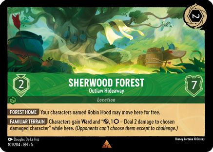 Sherwood Forest - Outlaw Hideaway (101/204) - Shimmering Skies