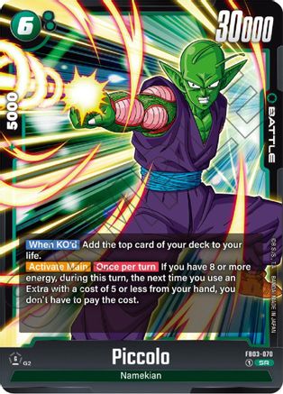 Piccolo - FB03-070 (FB03-070) - Raging Roar Holofoil