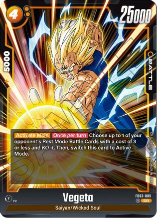 Vegeta - FB03-089 (FB03-089) - Raging Roar Holofoil