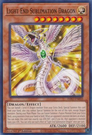 Light End Sublimation Dragon (INFO-EN010) - The Infinite Forbidden 1st Edition