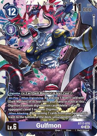 Gulfmon (BT17-070) - Secret Crisis Foil