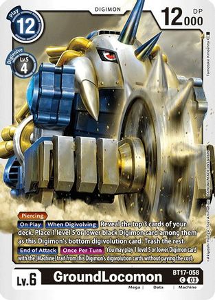 GroundLocomon (BT17-058) - Secret Crisis