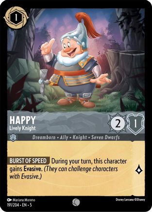 Happy - Lively Knight (191/204) - Shimmering Skies