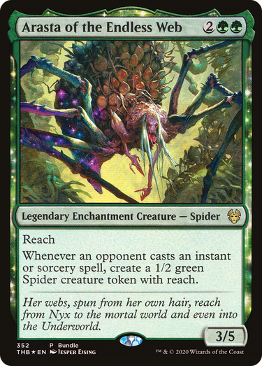Arasta of the Endless Web (UMP-352) - Theros Beyond Death: (enchantment) Foil
