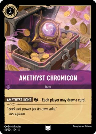 Amethyst Chromicon (66/204) - Shimmering Skies Cold Foil