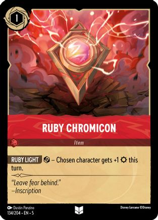 Ruby Chromicon (134/204) - Shimmering Skies