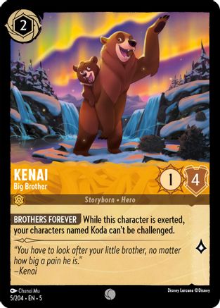 Kenai - Big Brother (5/204) - Shimmering Skies Cold Foil