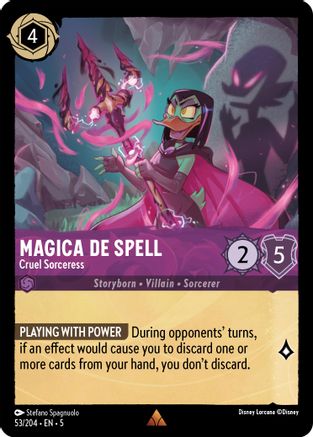 Magica De Spell - Cruel Sorceress (53/204) - Shimmering Skies Cold Foil