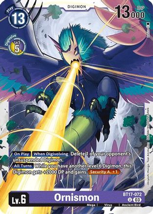 Ornismon (BT17-072) - Secret Crisis