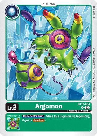 Argomon - BT17-004 (BT17-004) - Secret Crisis