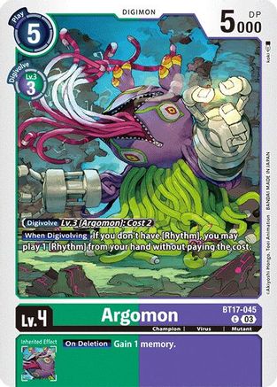 Argomon - BT17-045 (BT17-045) - Secret Crisis