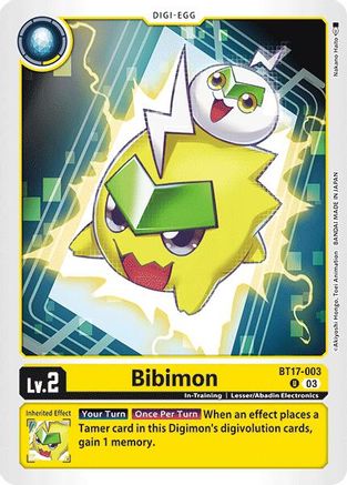 Bibimon (BT17-003) - Secret Crisis