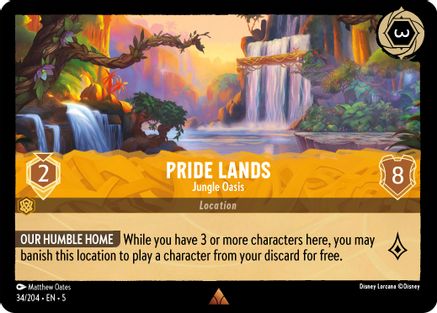 Pride Lands - Jungle Oasis (34/204) - Shimmering Skies