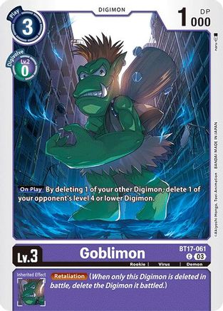 Goblimon (BT17-061) - Secret Crisis