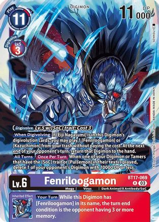 Fenriloogamon (BT17-069) - Secret Crisis Foil