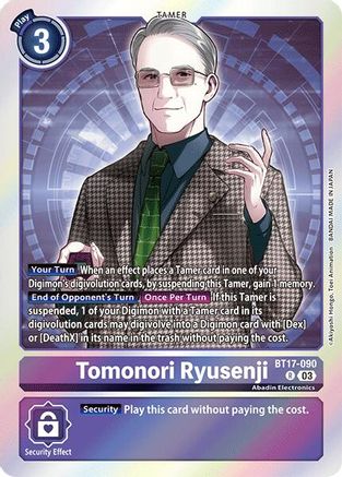 Tomonori Ryusenji (BT17-090) - Secret Crisis Foil