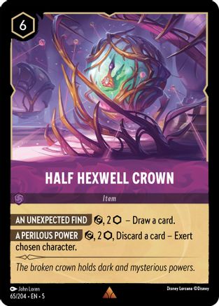 Half Hexwell Crown (65/204) - Shimmering Skies