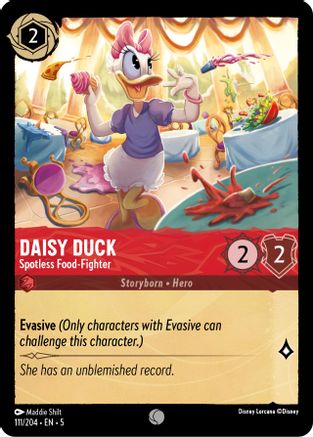 Daisy Duck - Spotless Food-Fighter (111/204) - Shimmering Skies