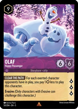 Olaf - Happy Passenger (50/204) - Shimmering Skies