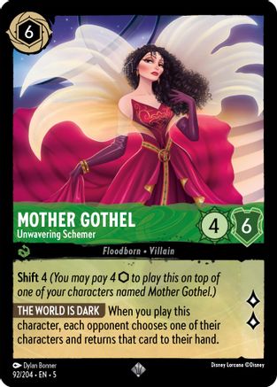 Mother Gothel - Unwavering Schemer (92/204) - Shimmering Skies