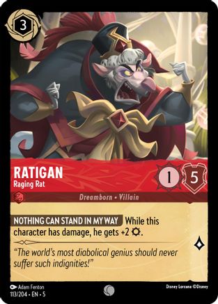 Ratigan - Raging Rat (113/204) - Shimmering Skies