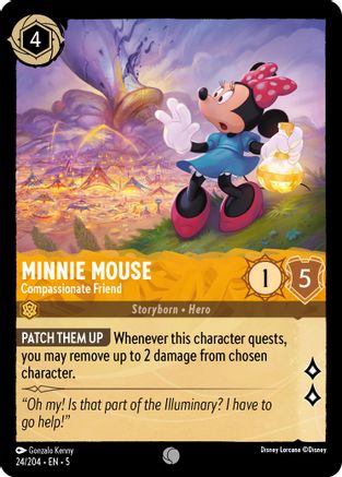 Minnie Mouse - Compassionate Friend (24/204) - Shimmering Skies