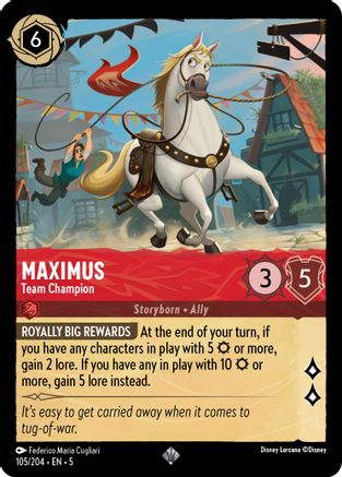 Maximus - Team Champion (105/204) - Shimmering Skies