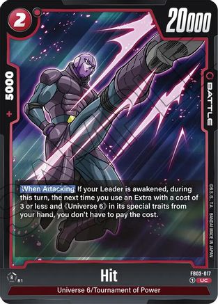 Hit (FB03-017) - Raging Roar