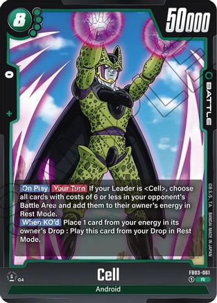 Cell - FB03-061 (FB03-061) - Raging Roar Holofoil