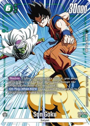 Son Goku - FB03-064 (Alternate Art) (FB03-064) - Raging Roar Holofoil