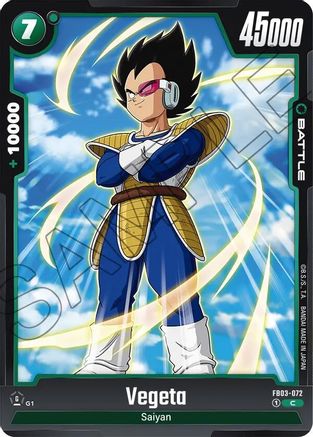 Vegeta - FB03-072 (FB03-072) - Raging Roar