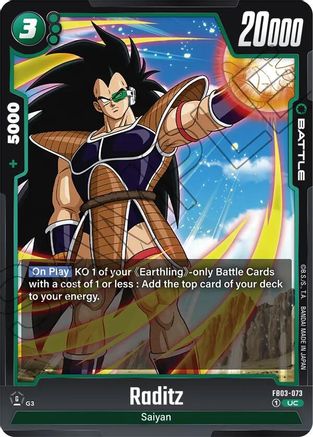 Raditz - FB03-073 (FB03-073) - Raging Roar